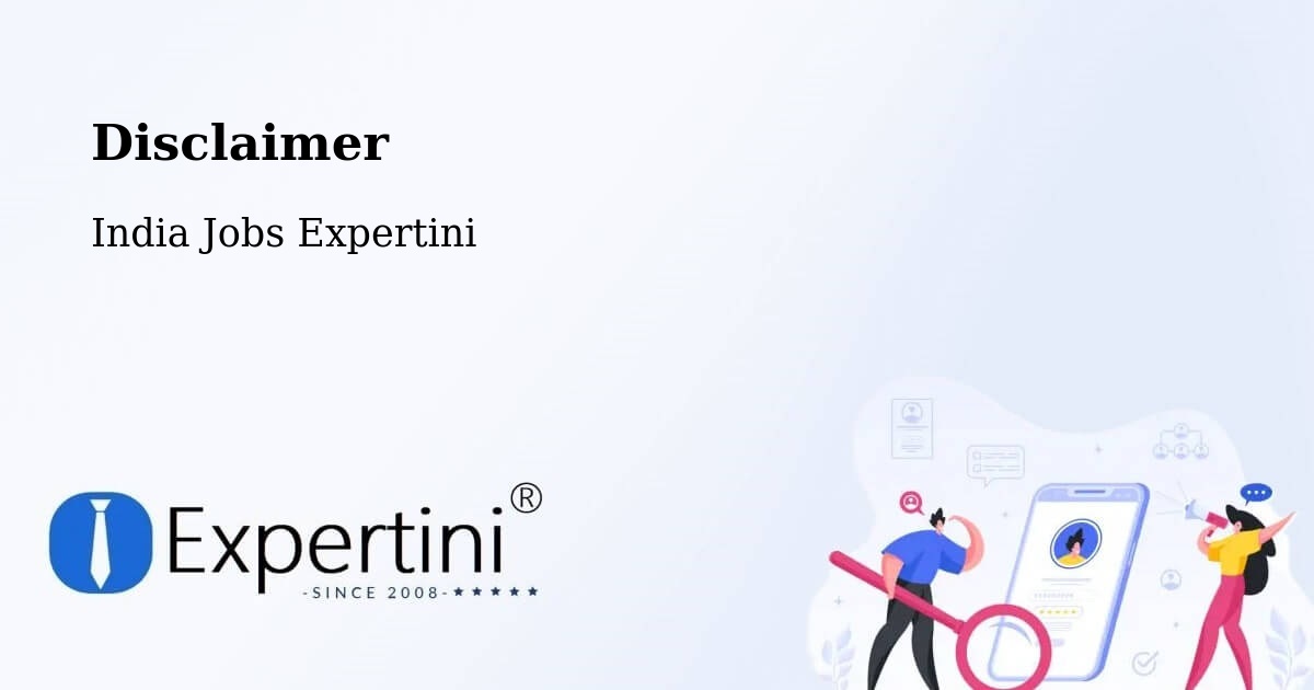 Disclaimer – Kovvur - India Jobs Expertini